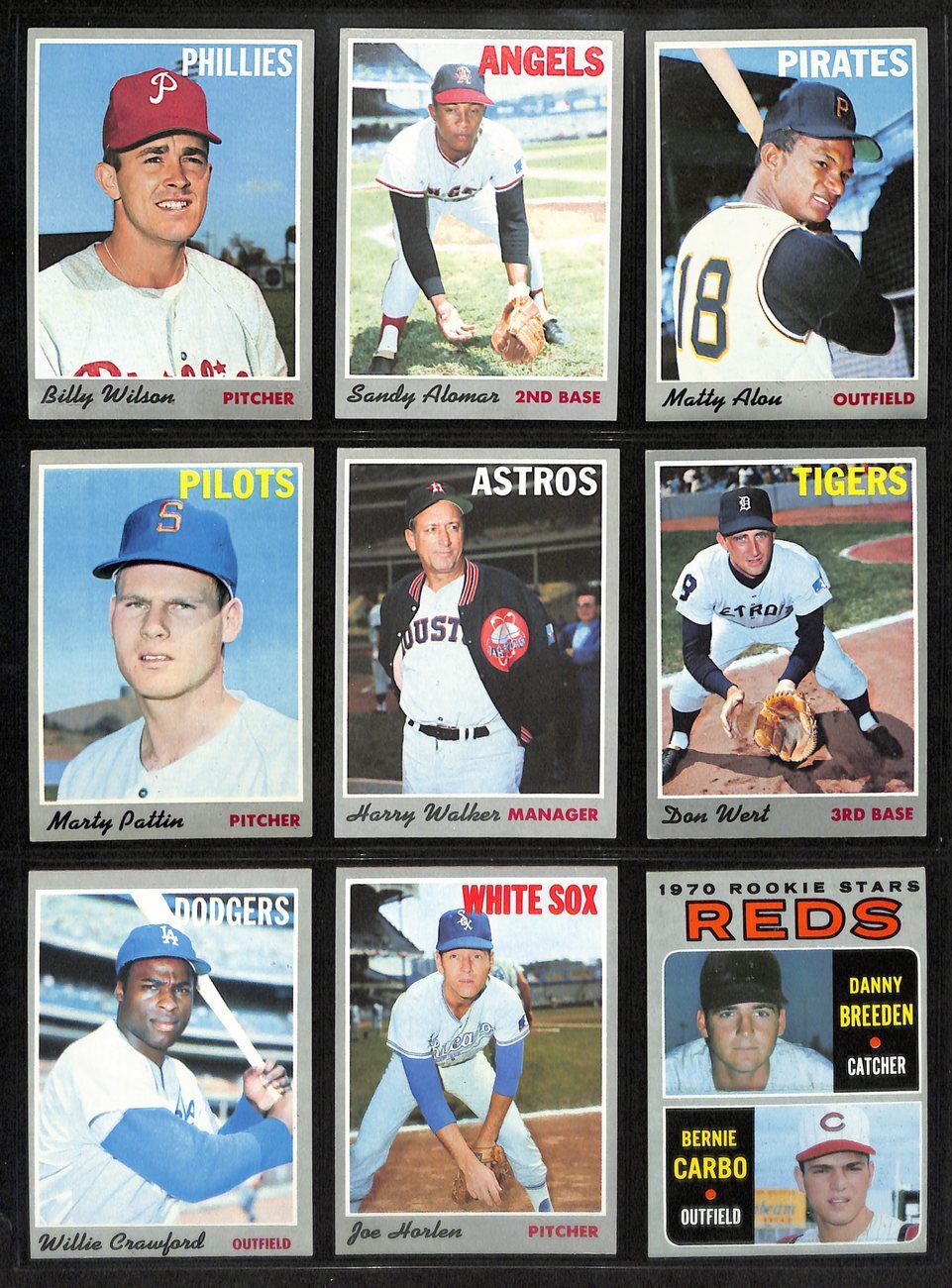 1970 Topps Baseball Card Complete Set (1-720)