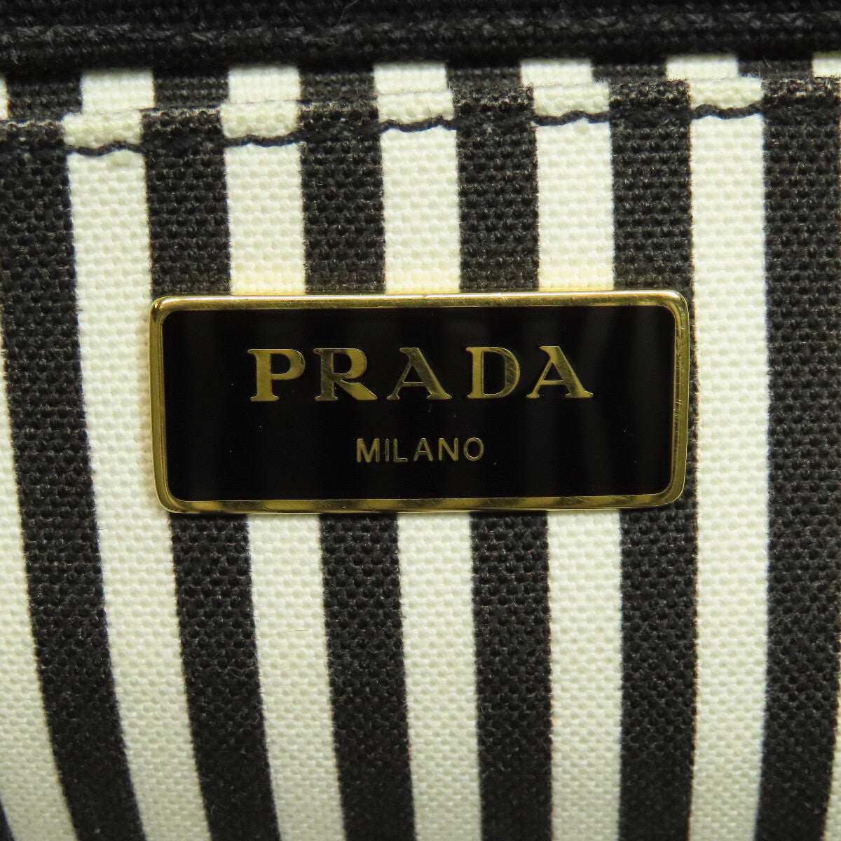 Prada Handbag Canapa Mini 2Way Canvas