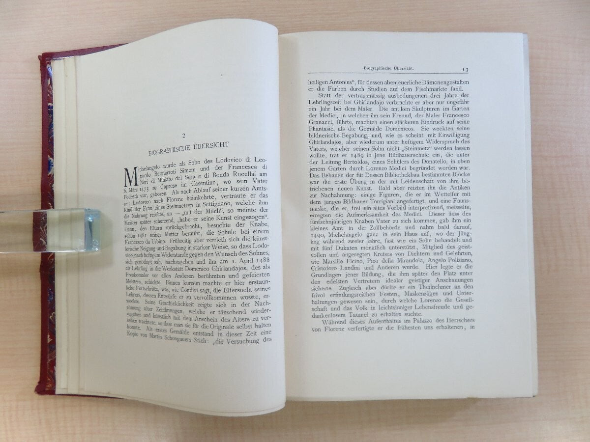 Henry Thode Michelangelo Studies 7-Volume Set (1912-1913, Berlin)