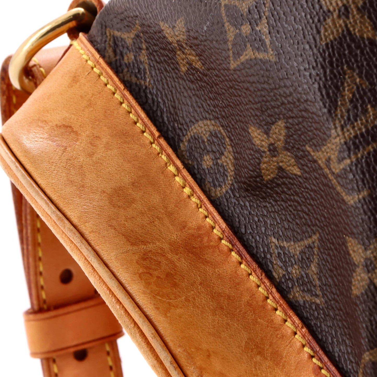 Louis Vuitton Vintage Montsouris Backpack Monogram Canvas Gm