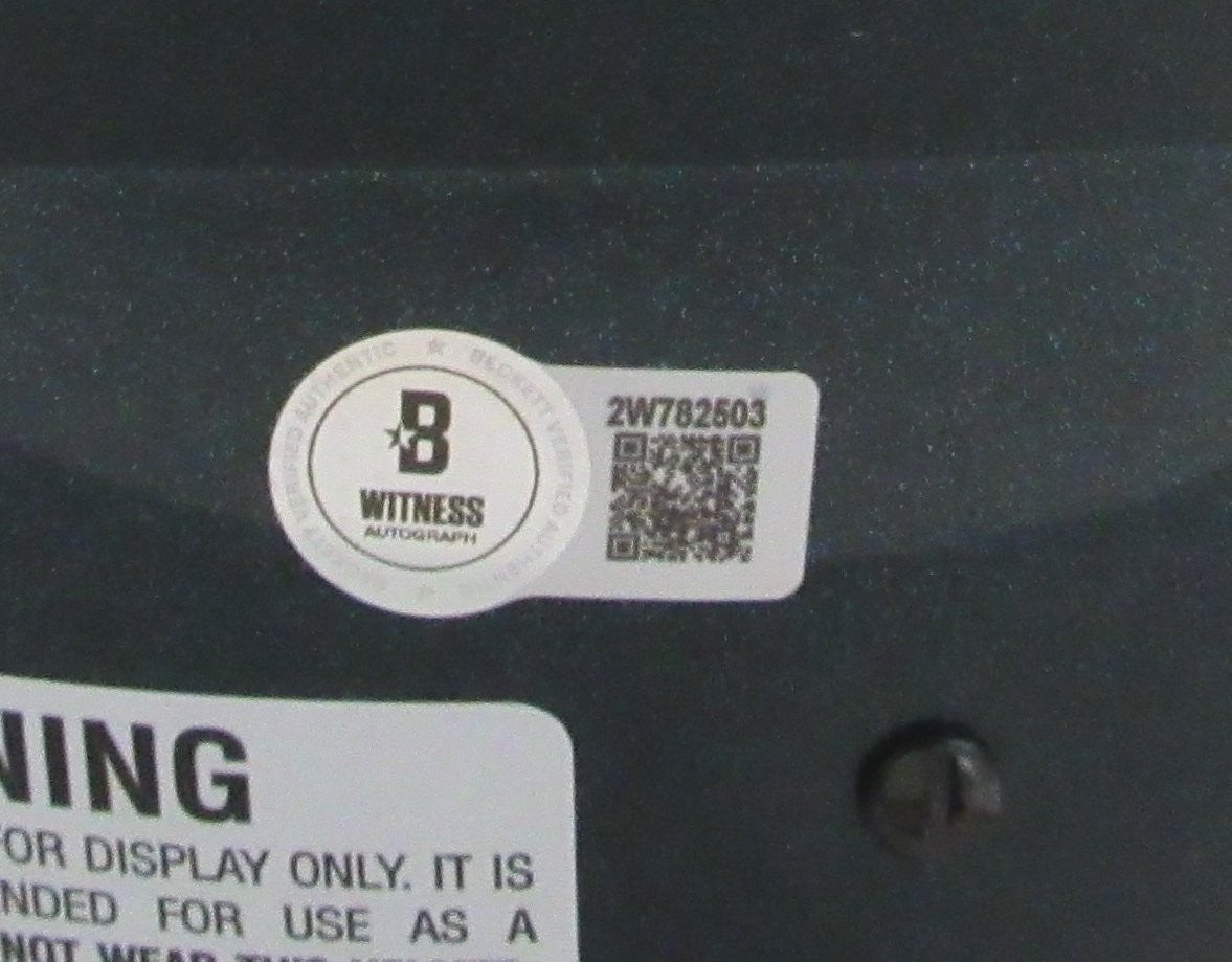 Jalen Carter Signed/Auto Speed Full Size Replica Sb Lix Helmet Eagles Bas 194510