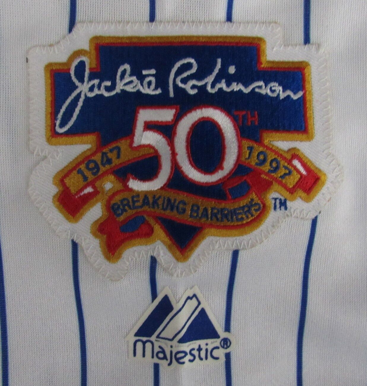 Pedro Martinez Hof Autographed White Majestic