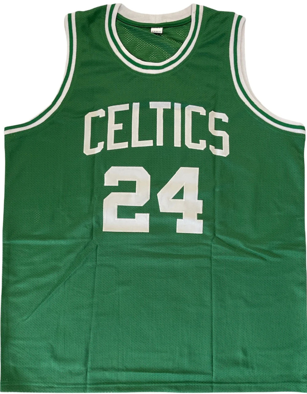 Sam Jones Autographed Boston Celtics Custom Xl Jersey
