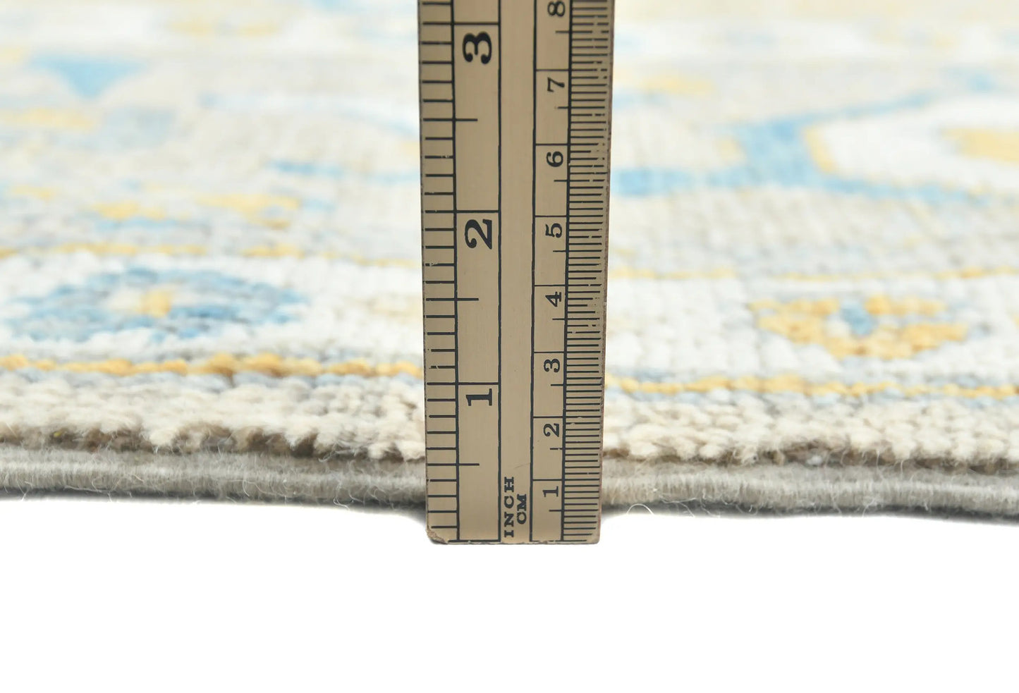 Oushak Pakistan Oriental Rug Muted Colors Floral