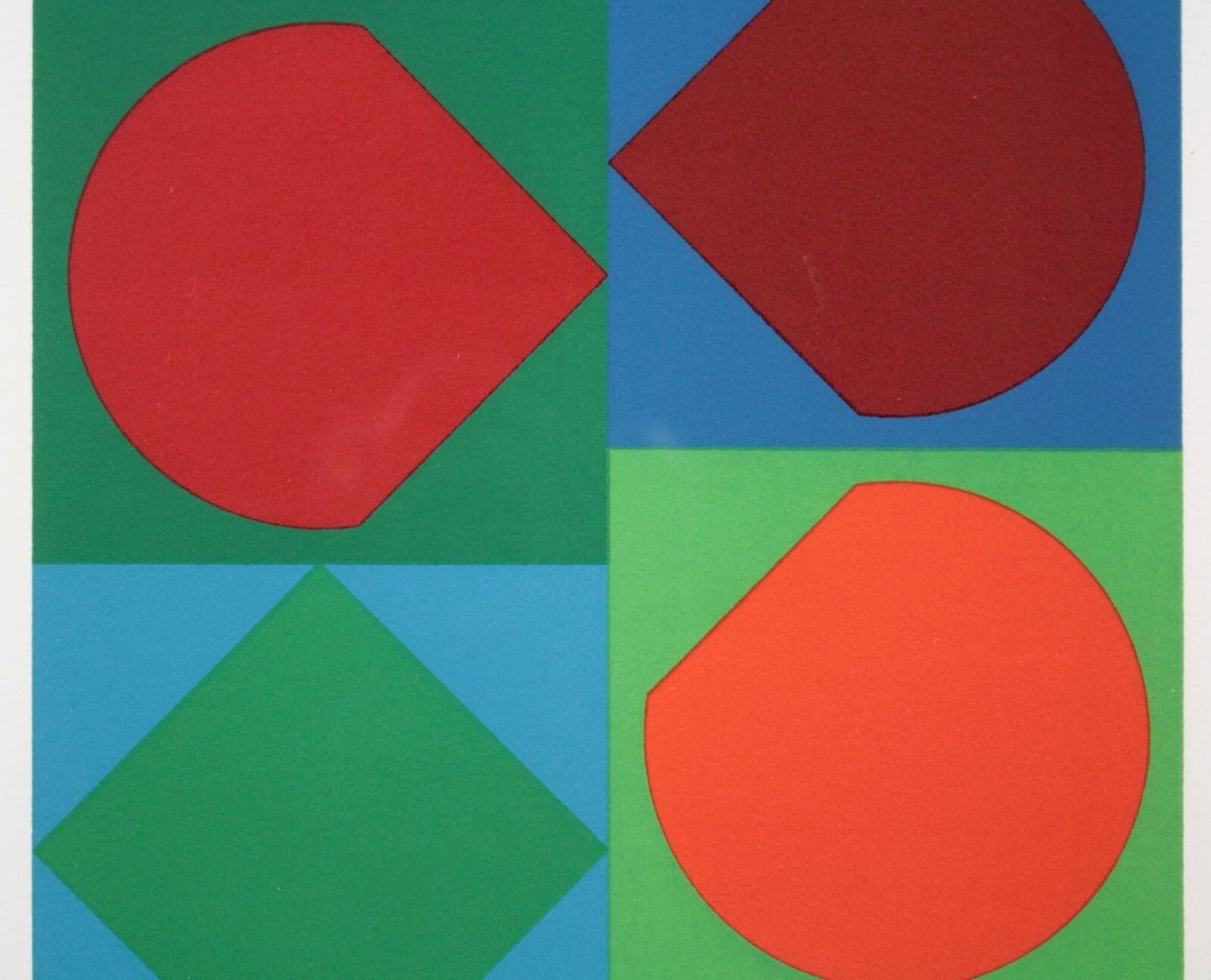 Victor Vasarely Beryll Original Serigraph