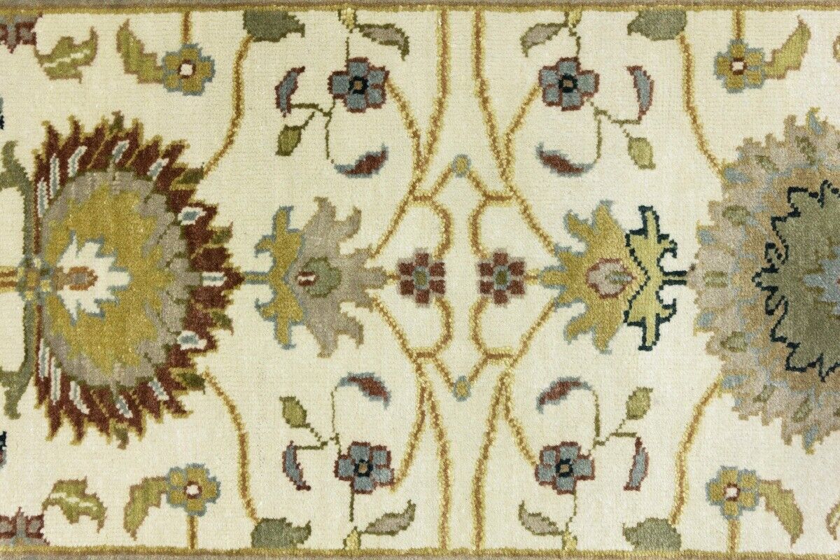 Hand-Knotted Peshawar Chobi Floral Oriental