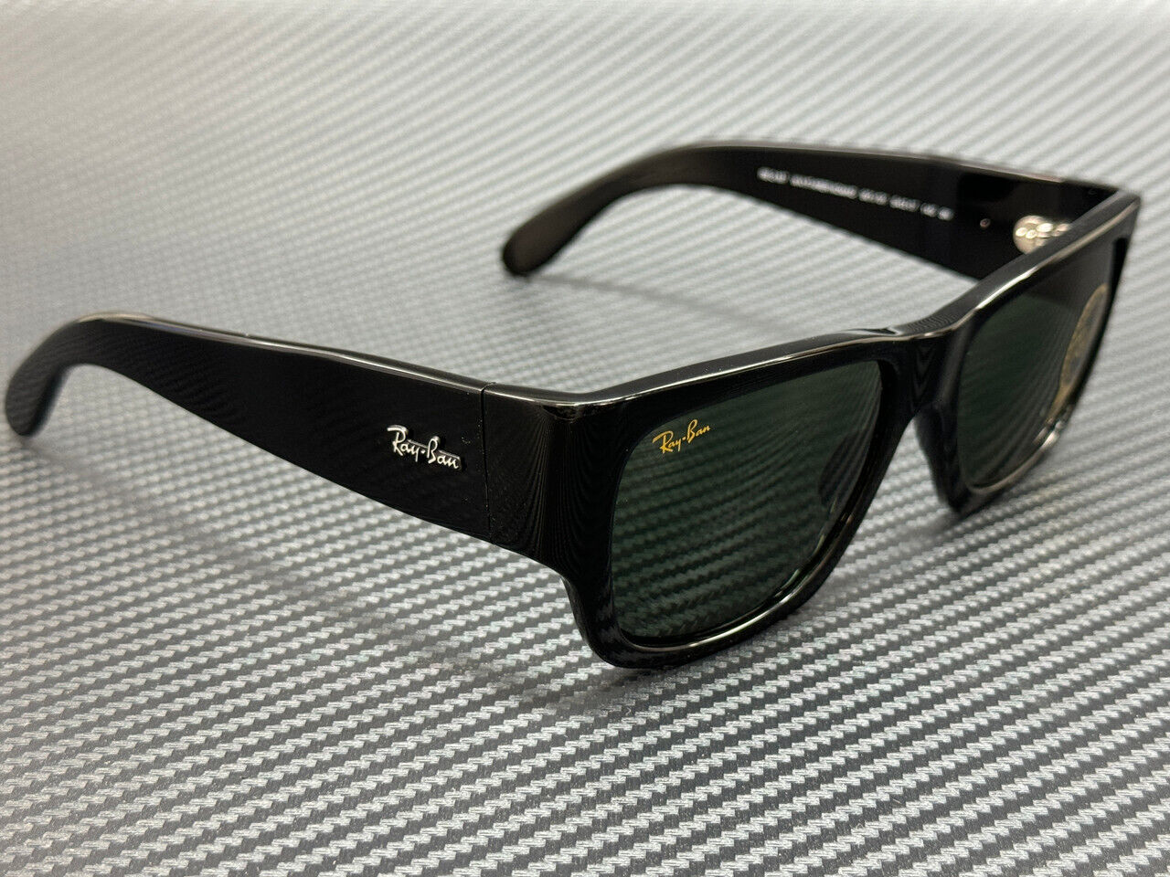 RAY BAN RB2187 901 31 Black Green Unisex 54 mm