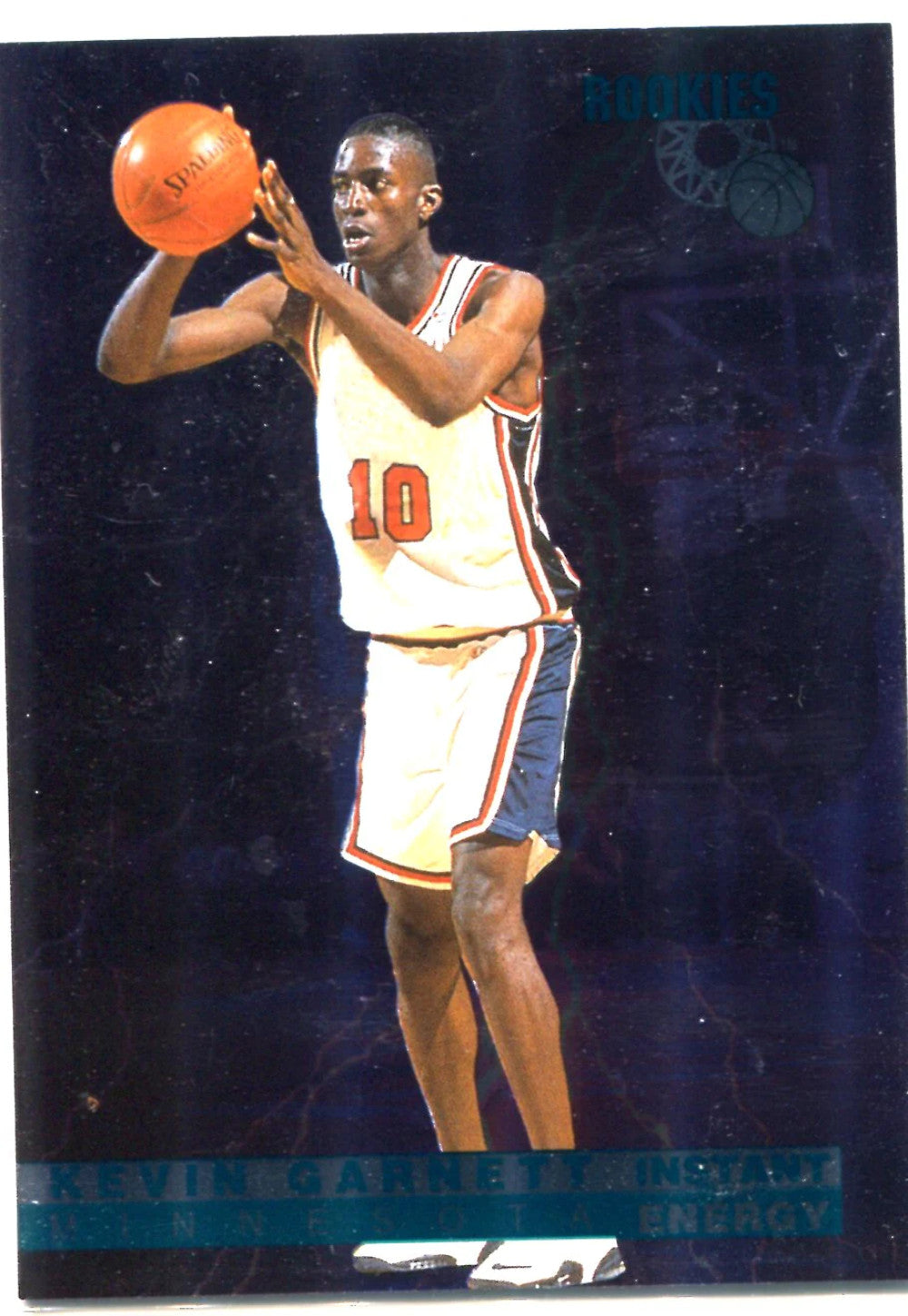 Kevin Garnett 1995 Classic Instant Energy Rookie Card