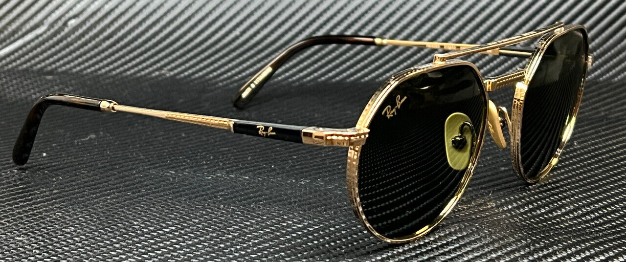RAY BAN RB8265 313852 Gold Green Unisex 51 mm
