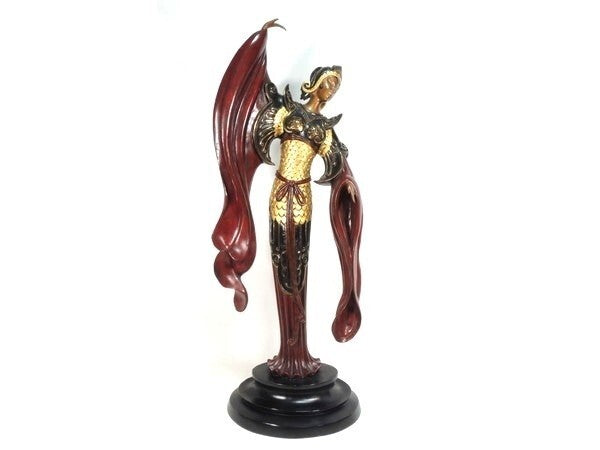 Rare Erte " Chinese Legend " Large Bronze