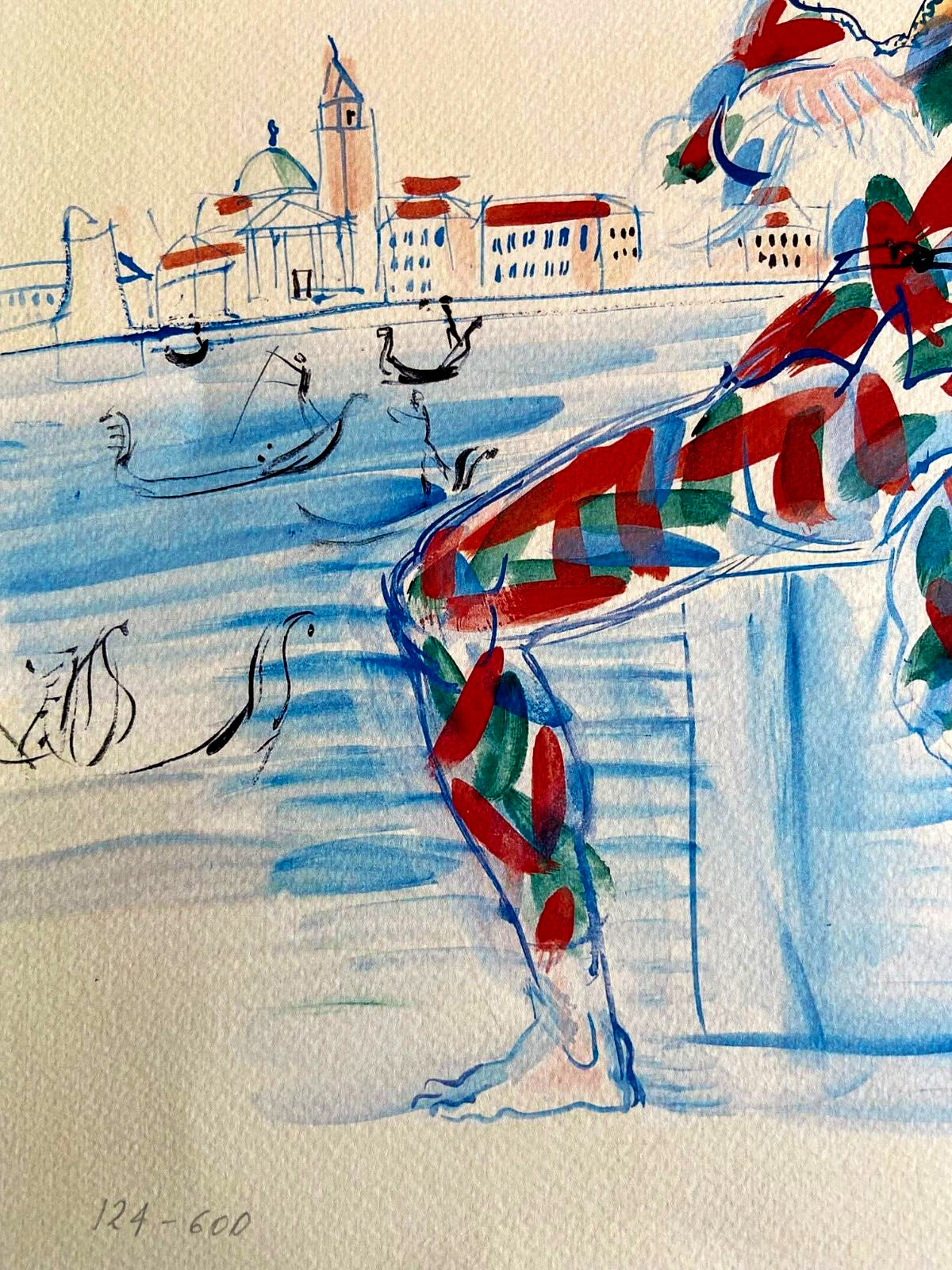 Raoul Dufy Lithograph 1983 Coa Museum Numbered (Toulouse-Lautrec)