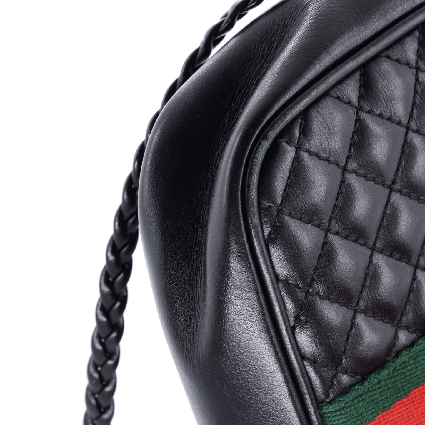 Gucci Trapuntata Camera Bag Quilted Leather Mini