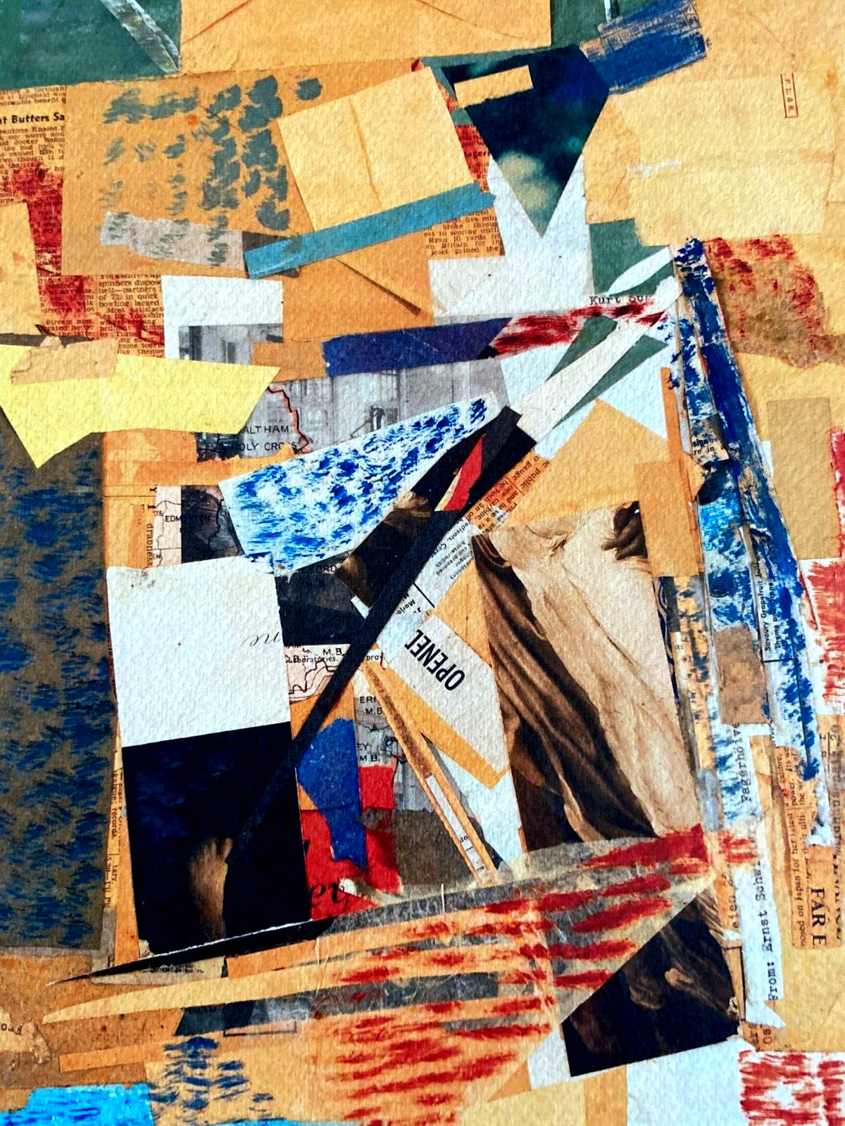 Kurt Schwitters Coa Lithograph