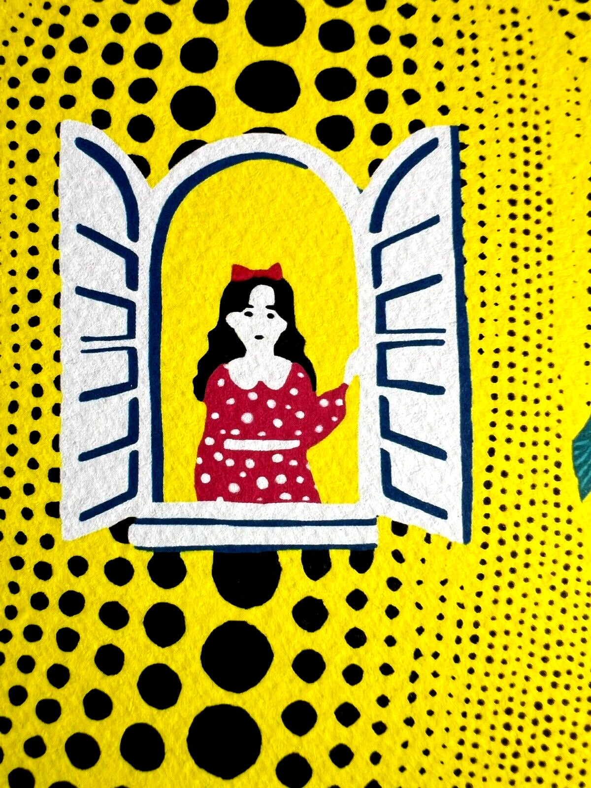 Yayoi Kusama Lithograph Mori Art Museum Coa