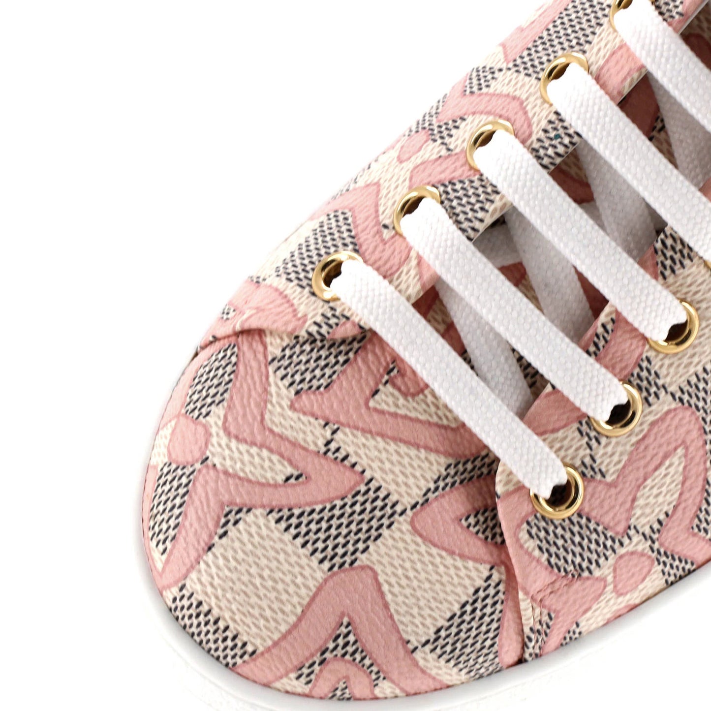 Louis Vuitton Women'S Bora Bora Sneakers Limited Edition Damier Tahitienne