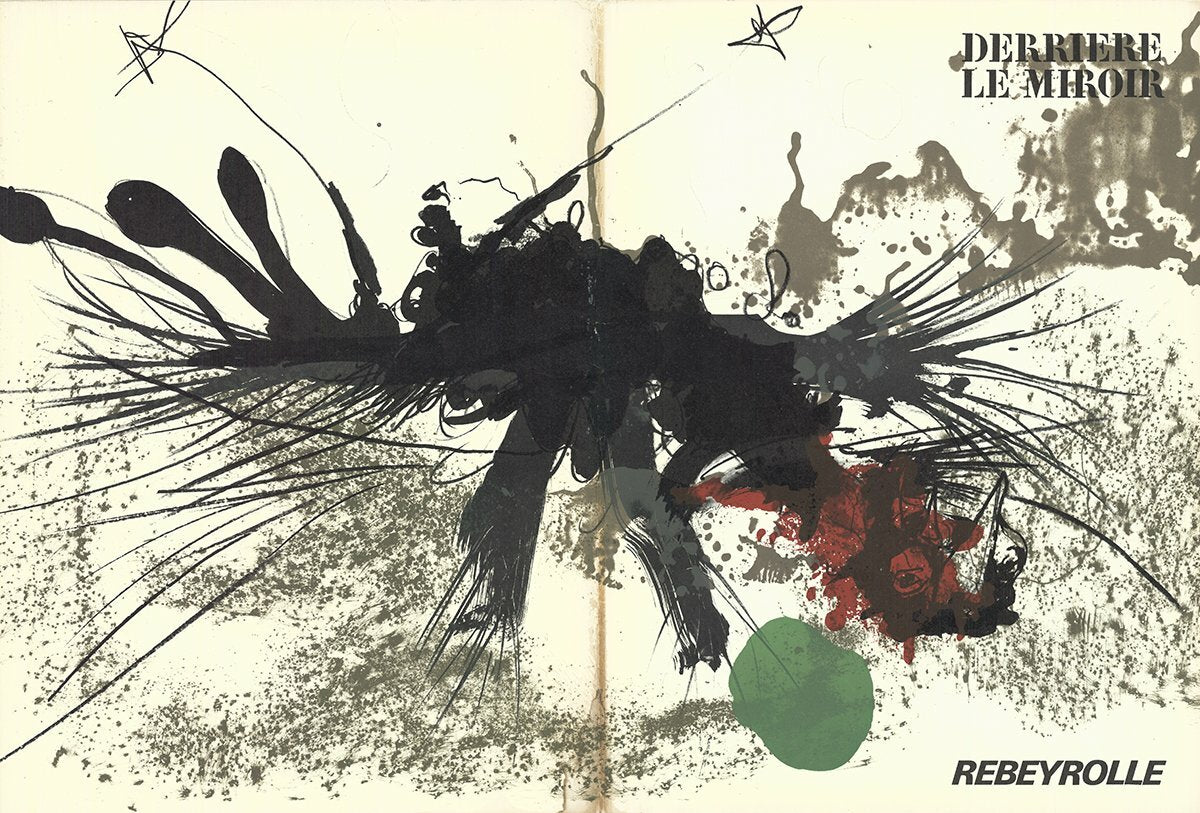 Paul Rebeyrolle Dlm No. 177 Cover " Lithograph