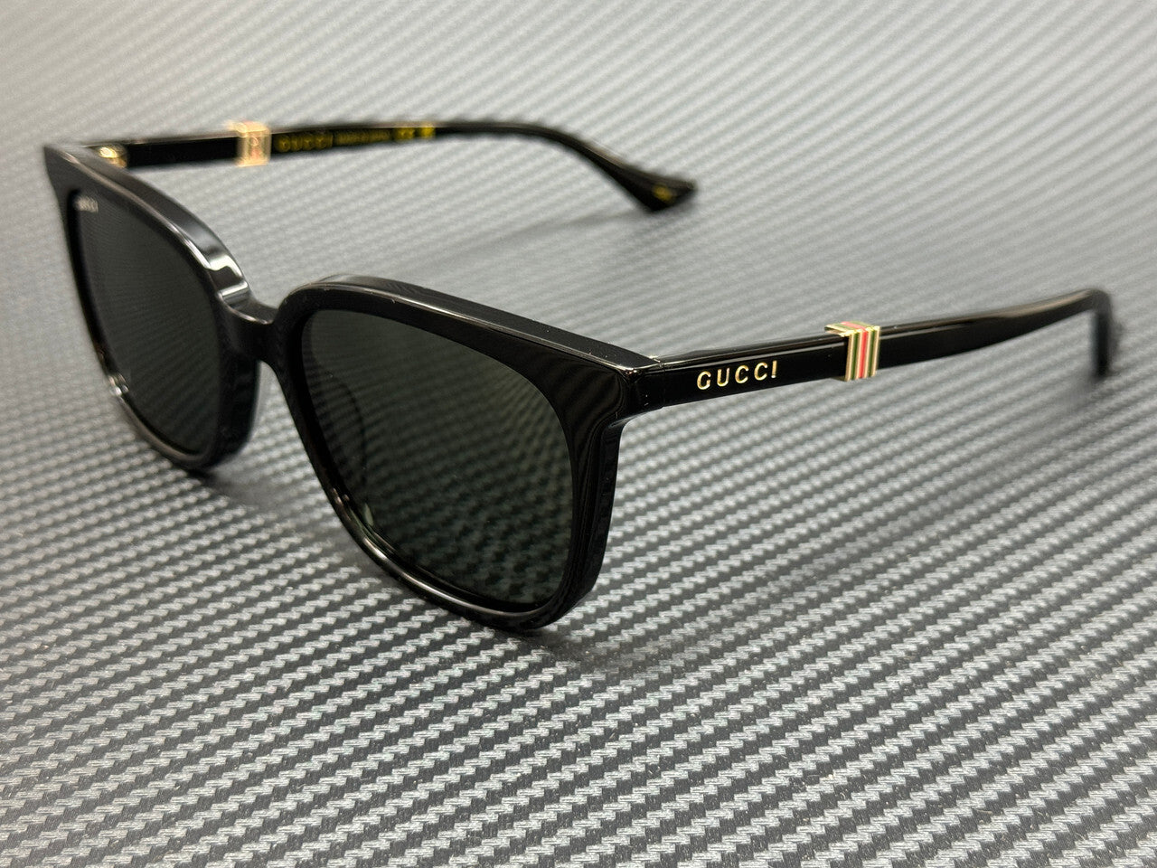 Gucci Gg1493S 001 Black Grey Men'S 54 Mm Large