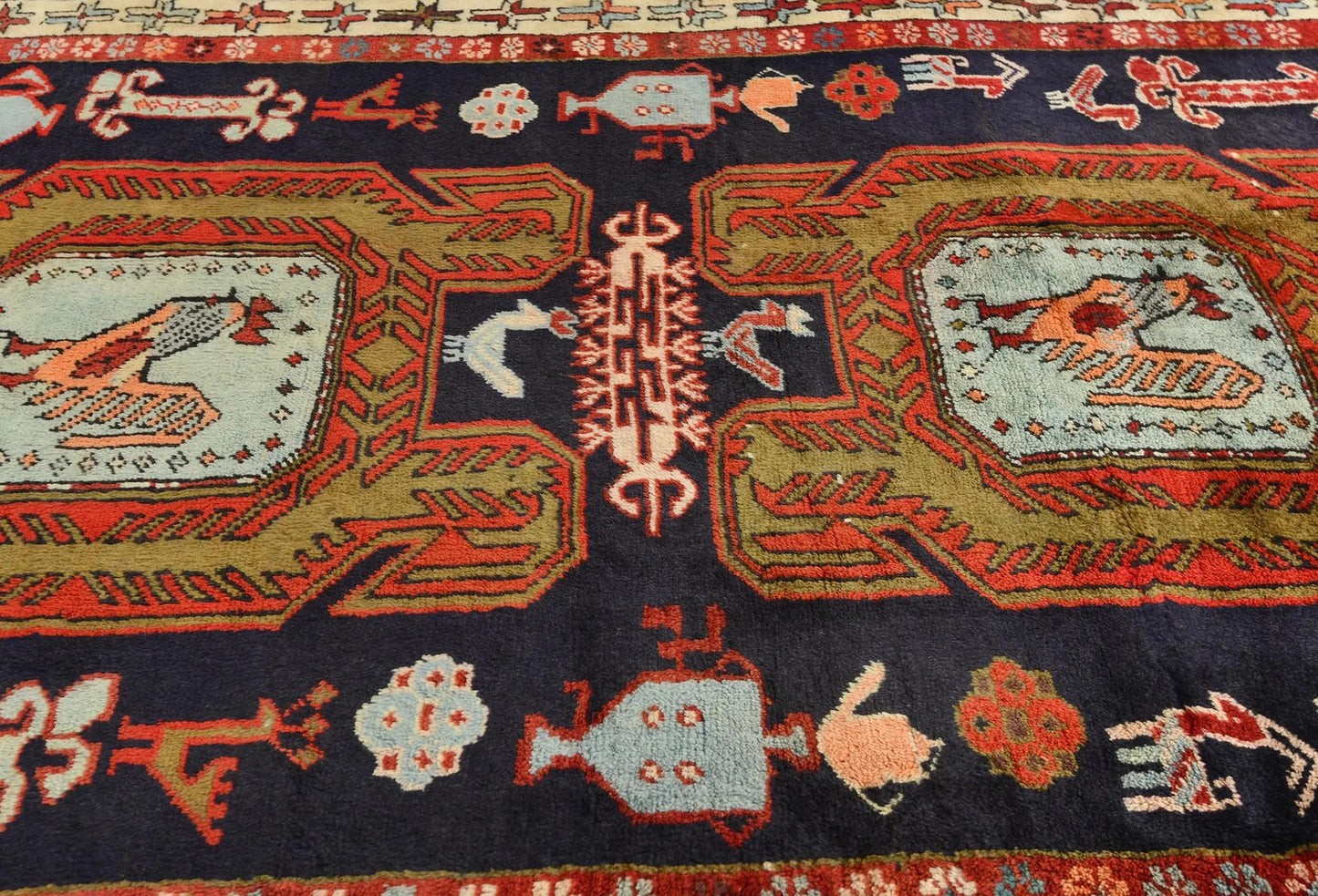 Handmade Tribal Style Wool Hallway Runner