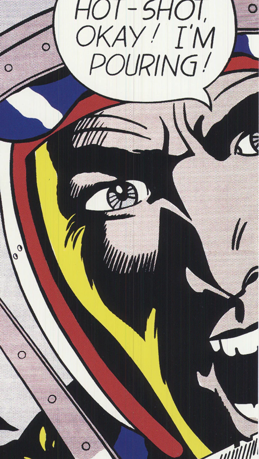 Roy Lichtenstein Okay, Hot-Shot! " Poster Pop Art