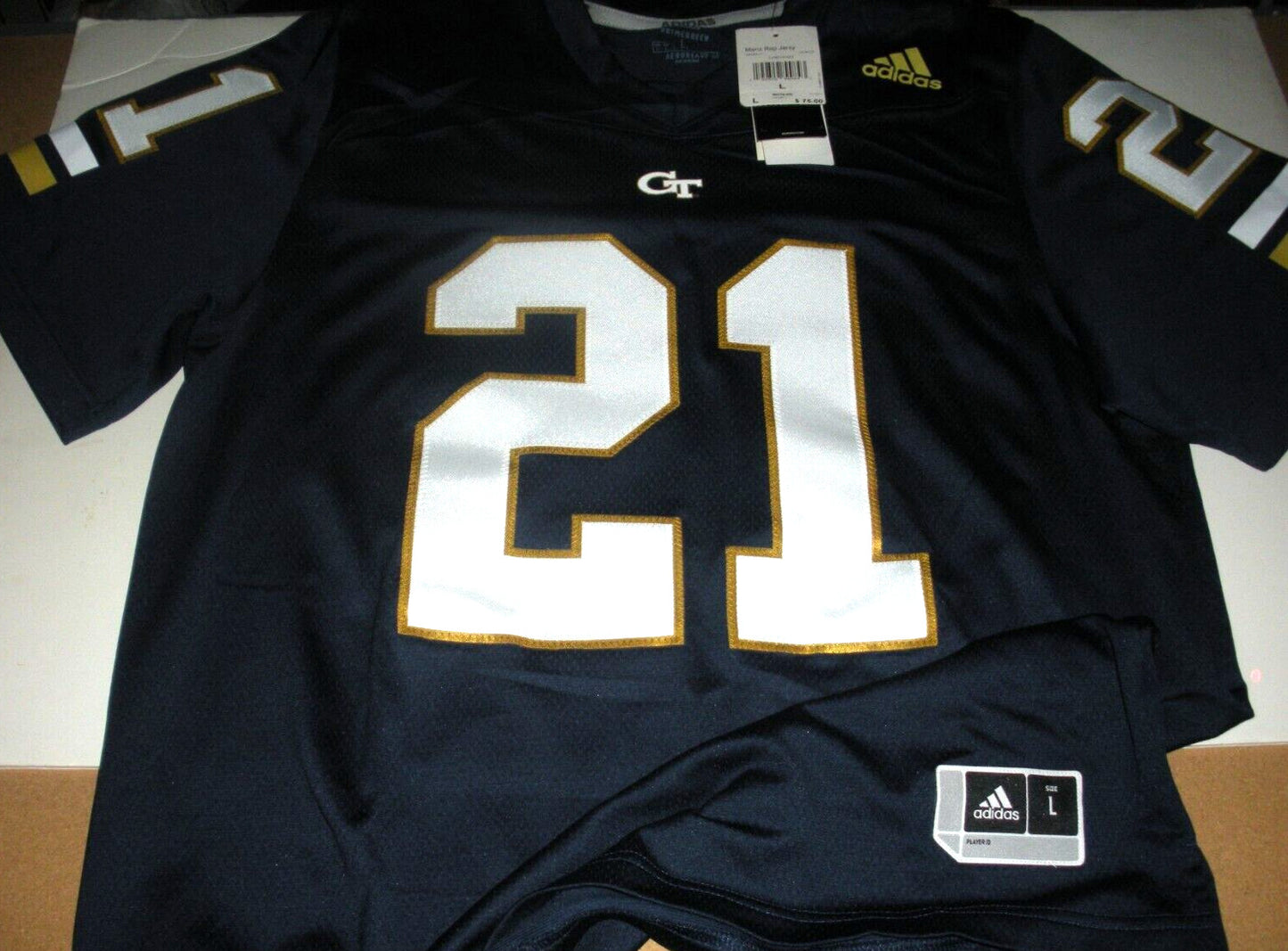 Calvin Johnson Georgia Tech W/Coa Signed Official