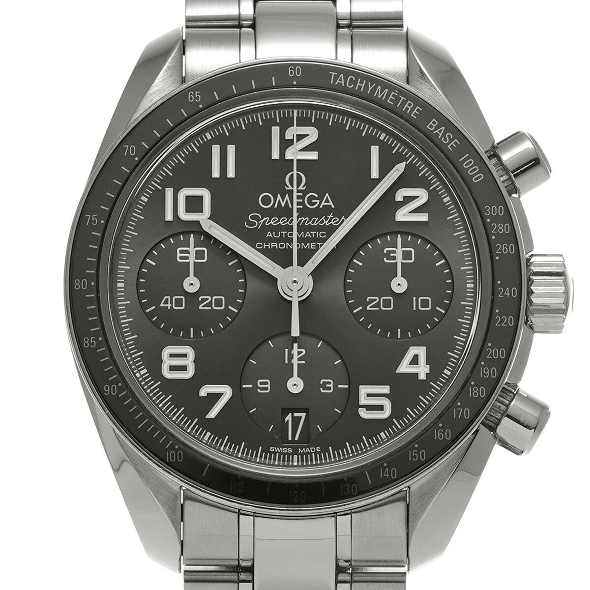 Omega Speedmaster Date 324.30.38.40.06.001 Gray Men'S Used Watch #2117