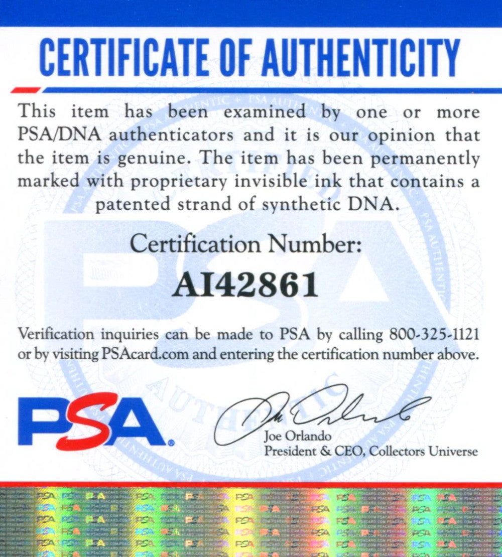 Virgil Trucks Autographed Baseball (Psa)