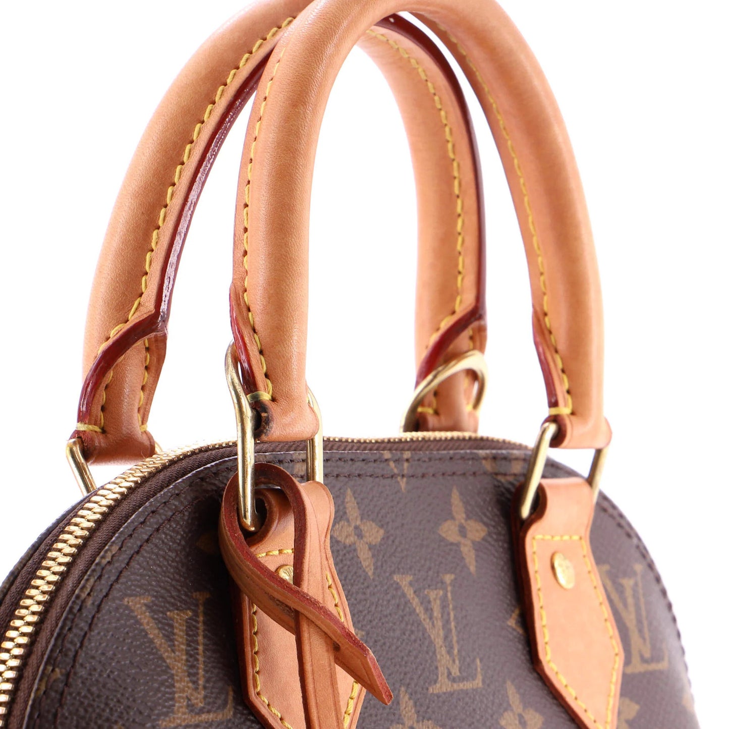 Louis Vuitton Alma Handbag Monogram Canvas Bb