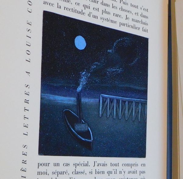 Gustave Flaubert Premires Lettres L.C. 1957 Limited Ed. Rigal Etchings No.32
