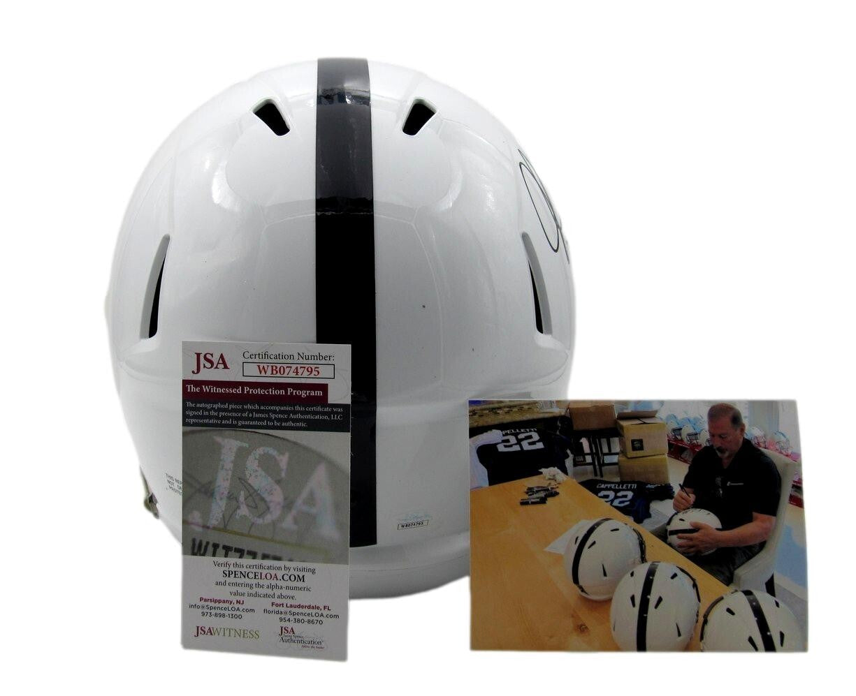 John Cappelletti Autographed/Insc Penn State Full