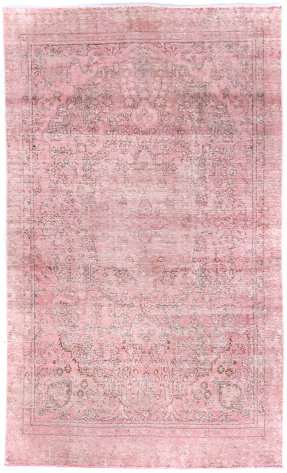 5'7X9'2 Ft Antique Distressed Vintage Oriental