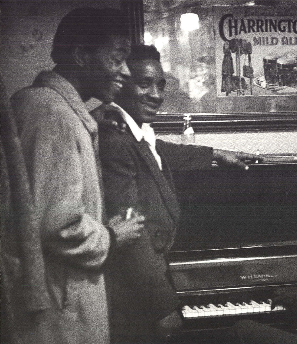 Bert Hardy Tickling The Ivories " Offset Lithograph African Am