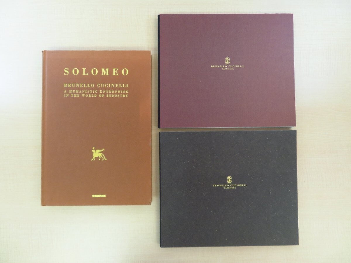 Brunello Cucinelli Brand Book Set Of 3 2001-2002