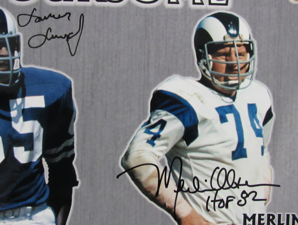 Fearsome Foursome Signed By 4 Players 16X20 Photo