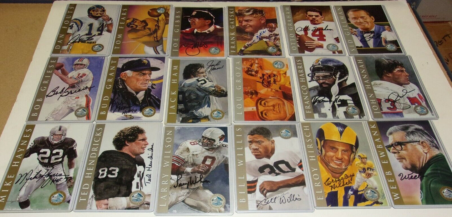Roger Staubach,Joe Namath ,Tom Landry Hof Series