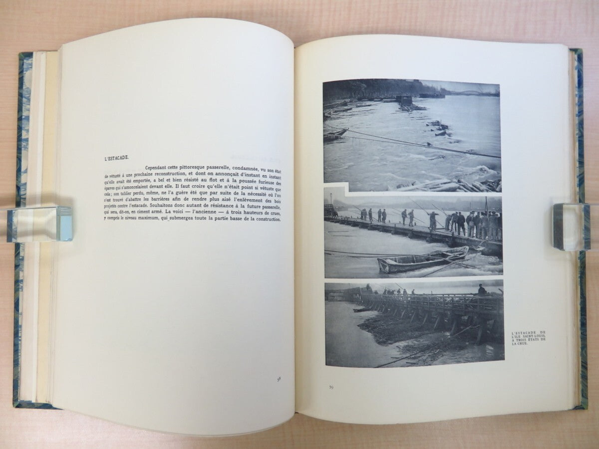 Paris Inonde La Crue De Janvier 1910 Photo Book 1St Edition 1910 Complete French