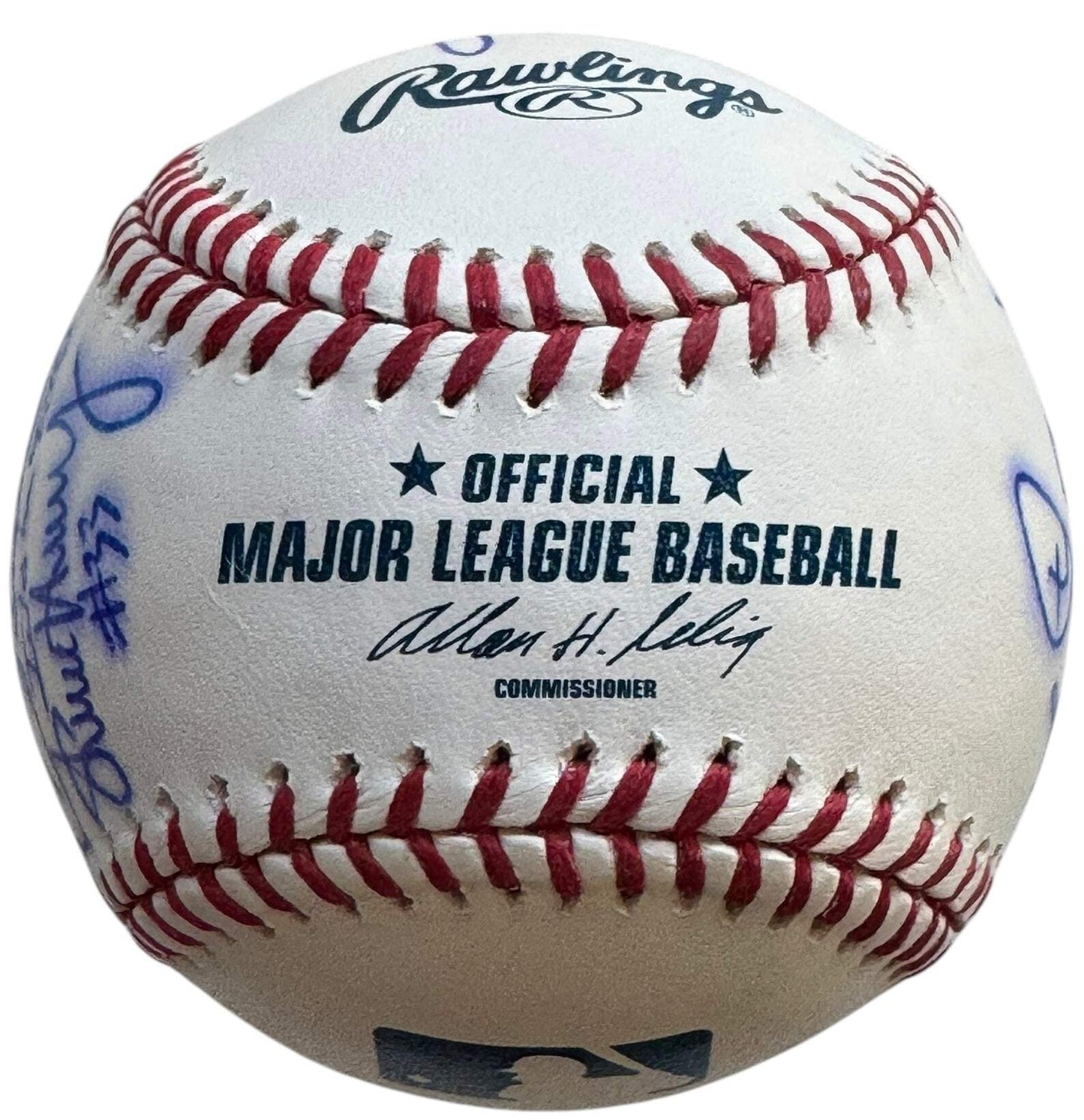 Atlanta Braves Greats Multi Signed Autographed Official Major League Baseball