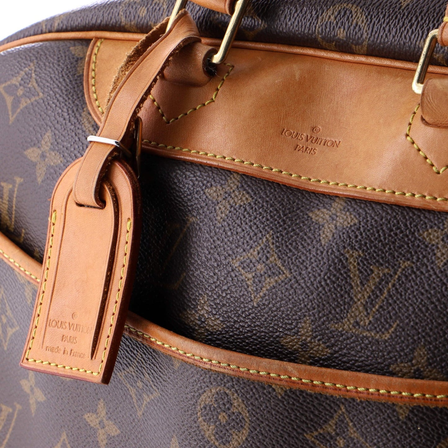 Louis Vuitton Deauville Handbag Monogram Canvas