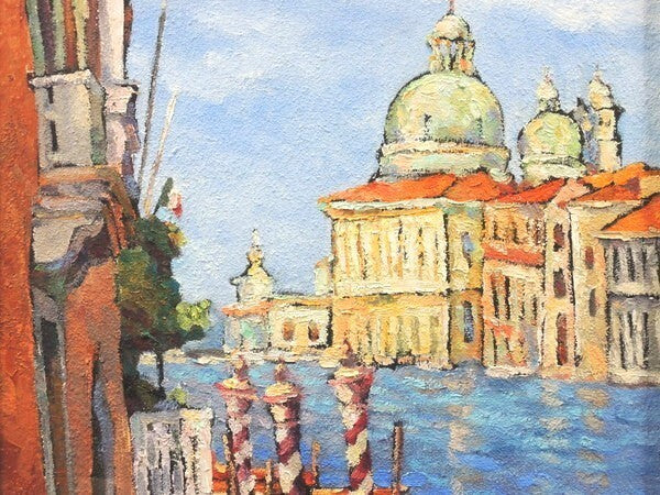 Zili Li (Chinese) Original Oil Painting "Light At