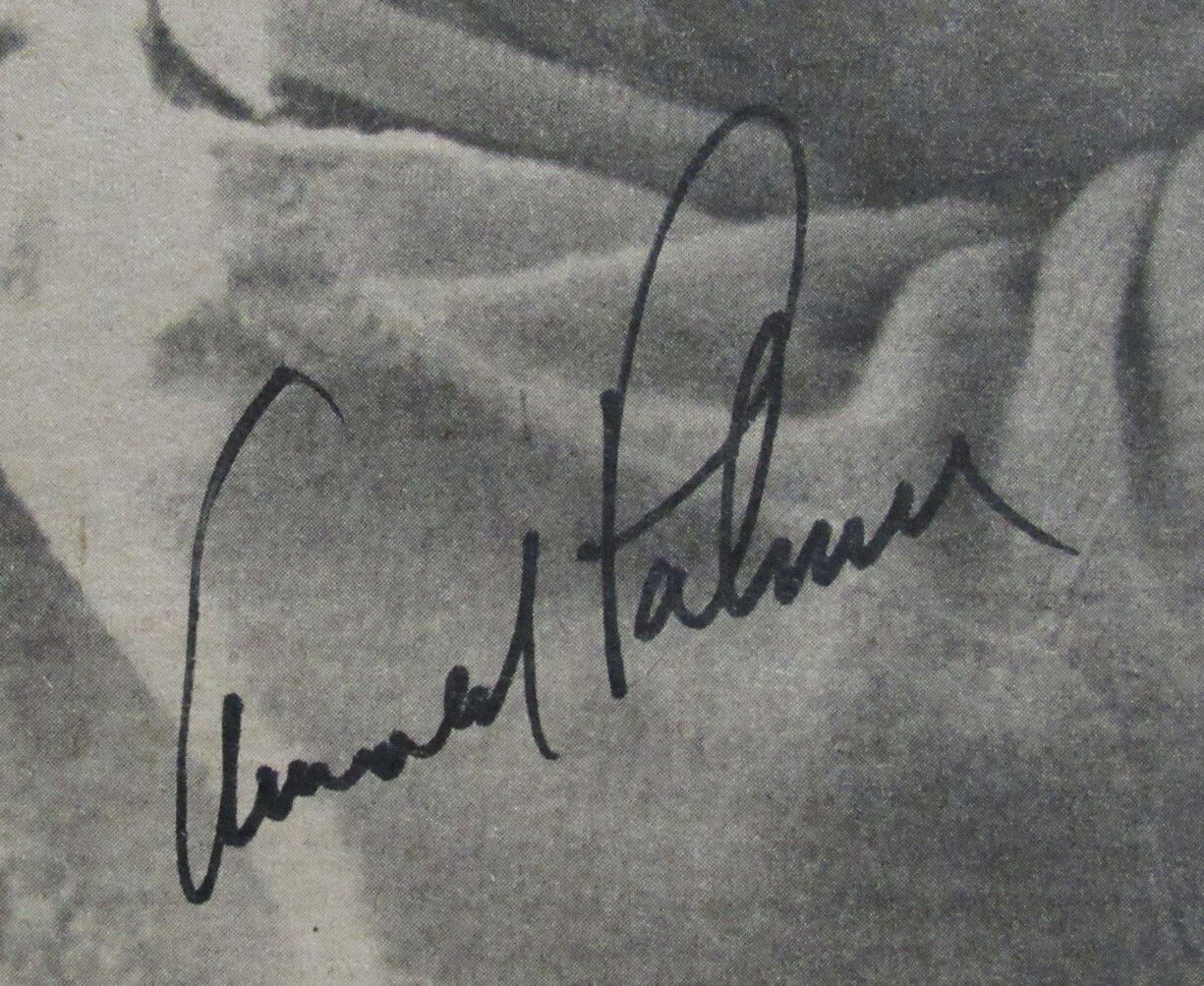 Arnold Palmer Signed December 11, 1969 Pro Sports