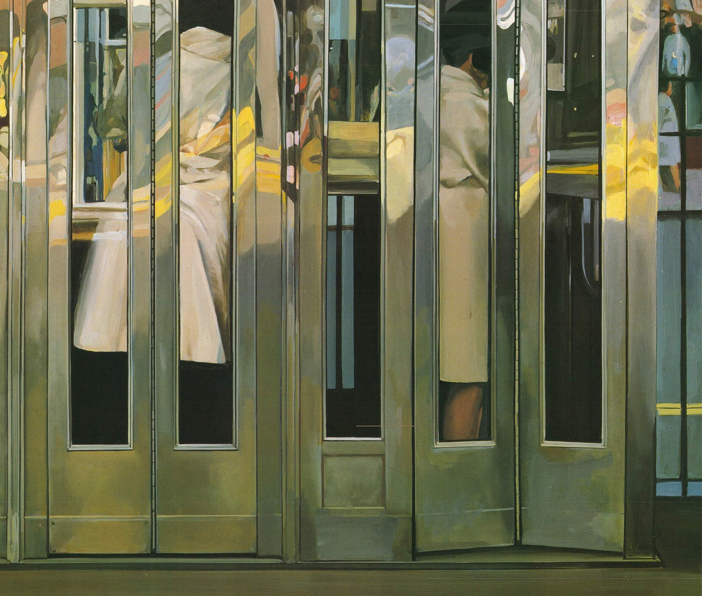 Richard Estes Telephone Booths " Offset Lithograph Pop Art