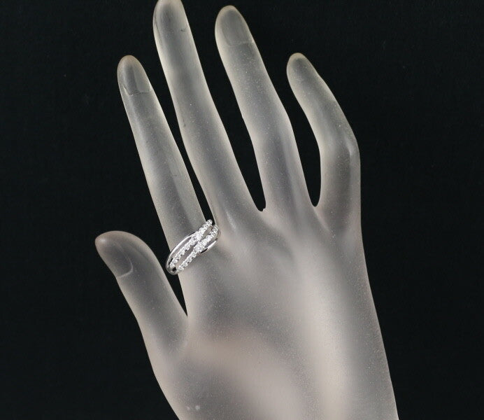 Diamond 0.46Ct Ring 18K 750 White Gold