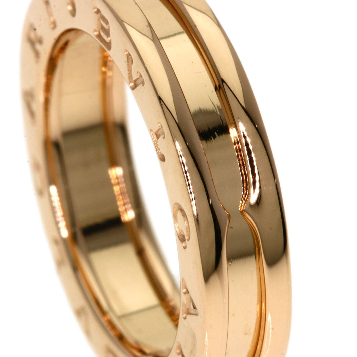 Bvlgari Ring B.Zero1 1 Band #51 K18 Pink Gold