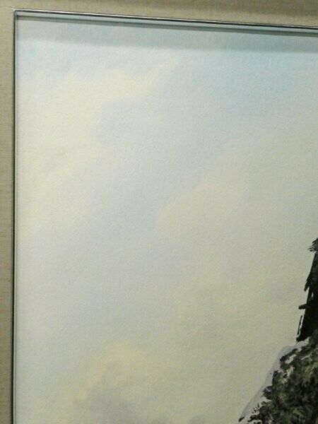 Brian Williams Original Painting Watercolor On