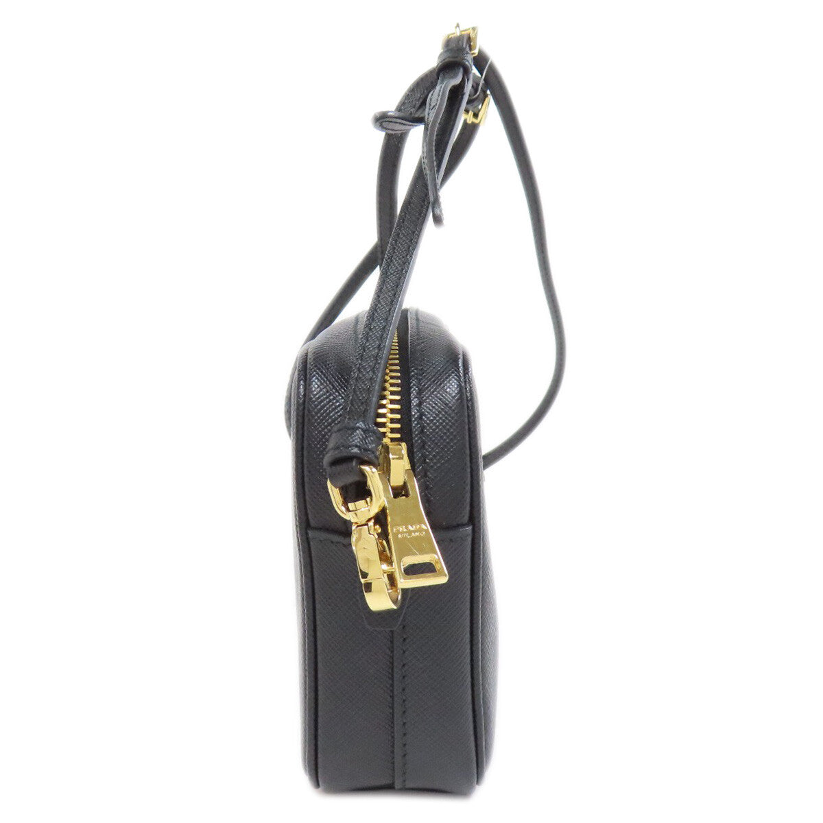 Prada 1Bh036 Shoulder Bag Logo Safiano