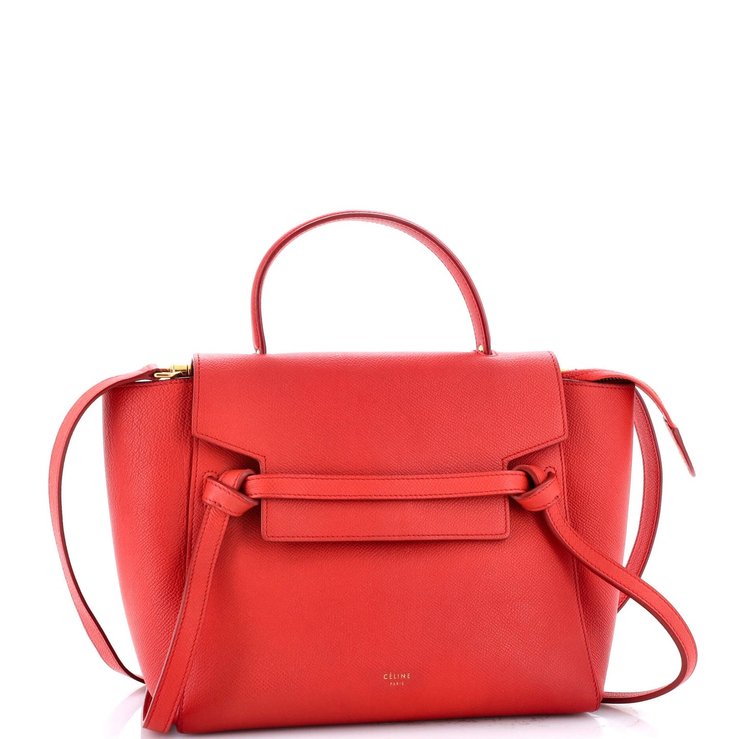 Celine Belt Bag Textured Leather Micro
