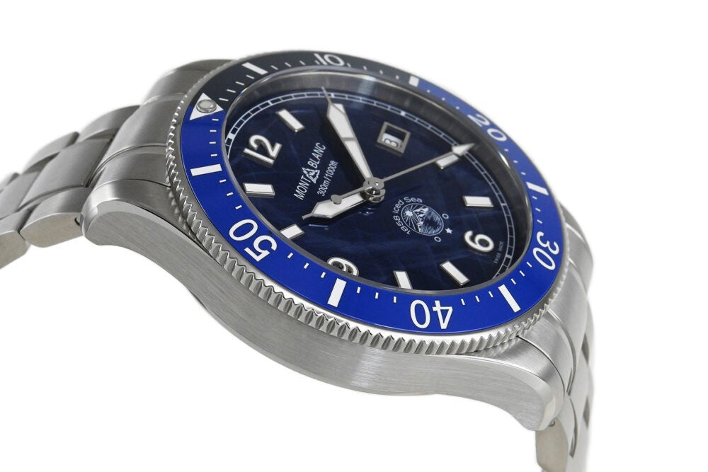 Montblanc 1858 Ice Sea Automatic Date Mb129369