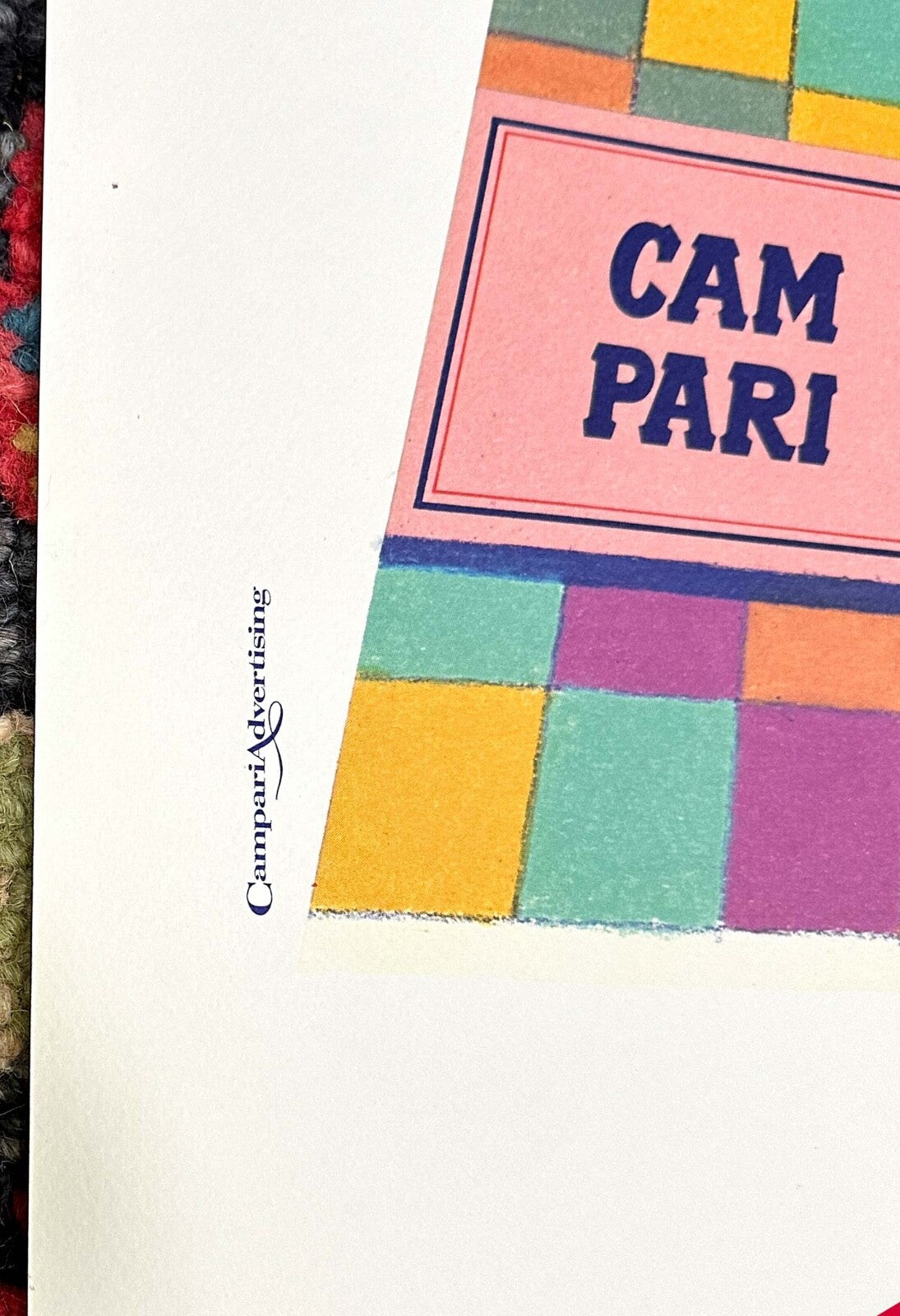 Milton Glaser For Campari 1992 Signed Limited Edition Print #2 Artistic Paper