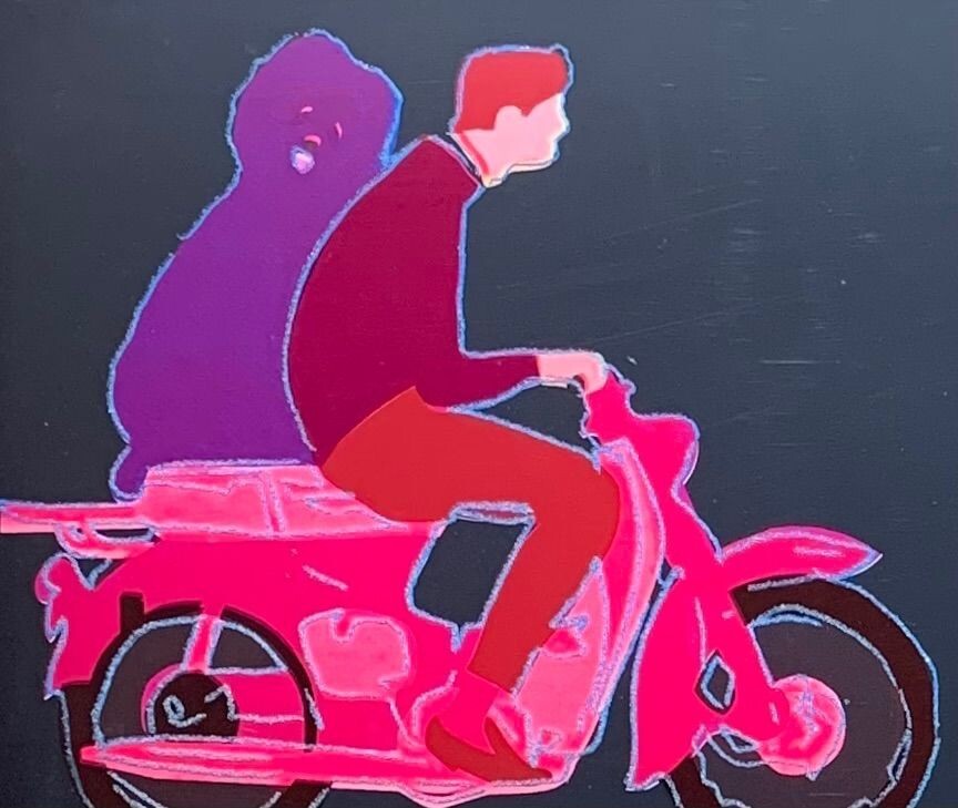 Rupert Jasen Smith - Honda Motorcycle Andy Warhol