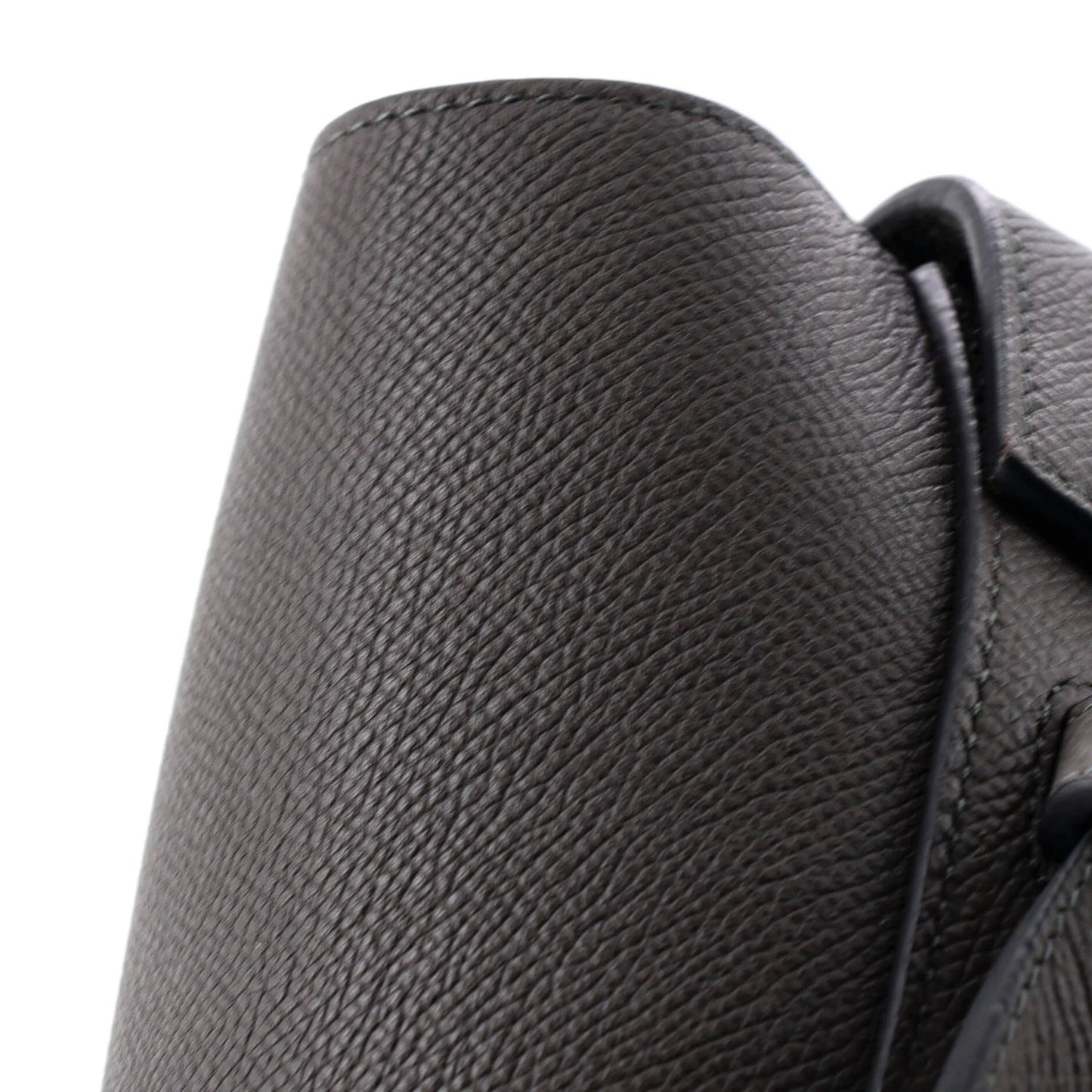 Celine Textured Leather Belt Bag Micro