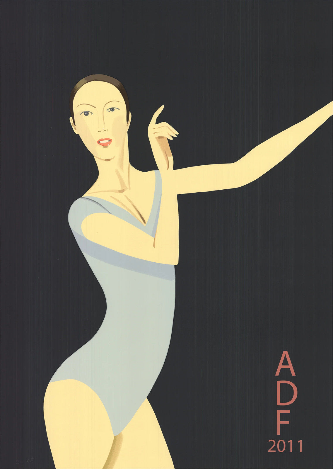 Alex Katz Sarah-American Dance Festival Signed " Serigraph Pop A
